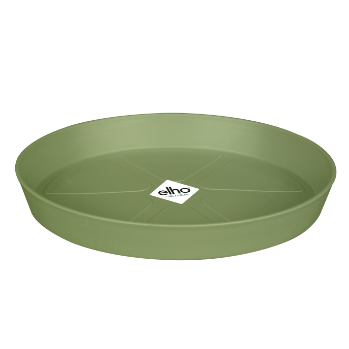loft urban saucer round 14cm moss green